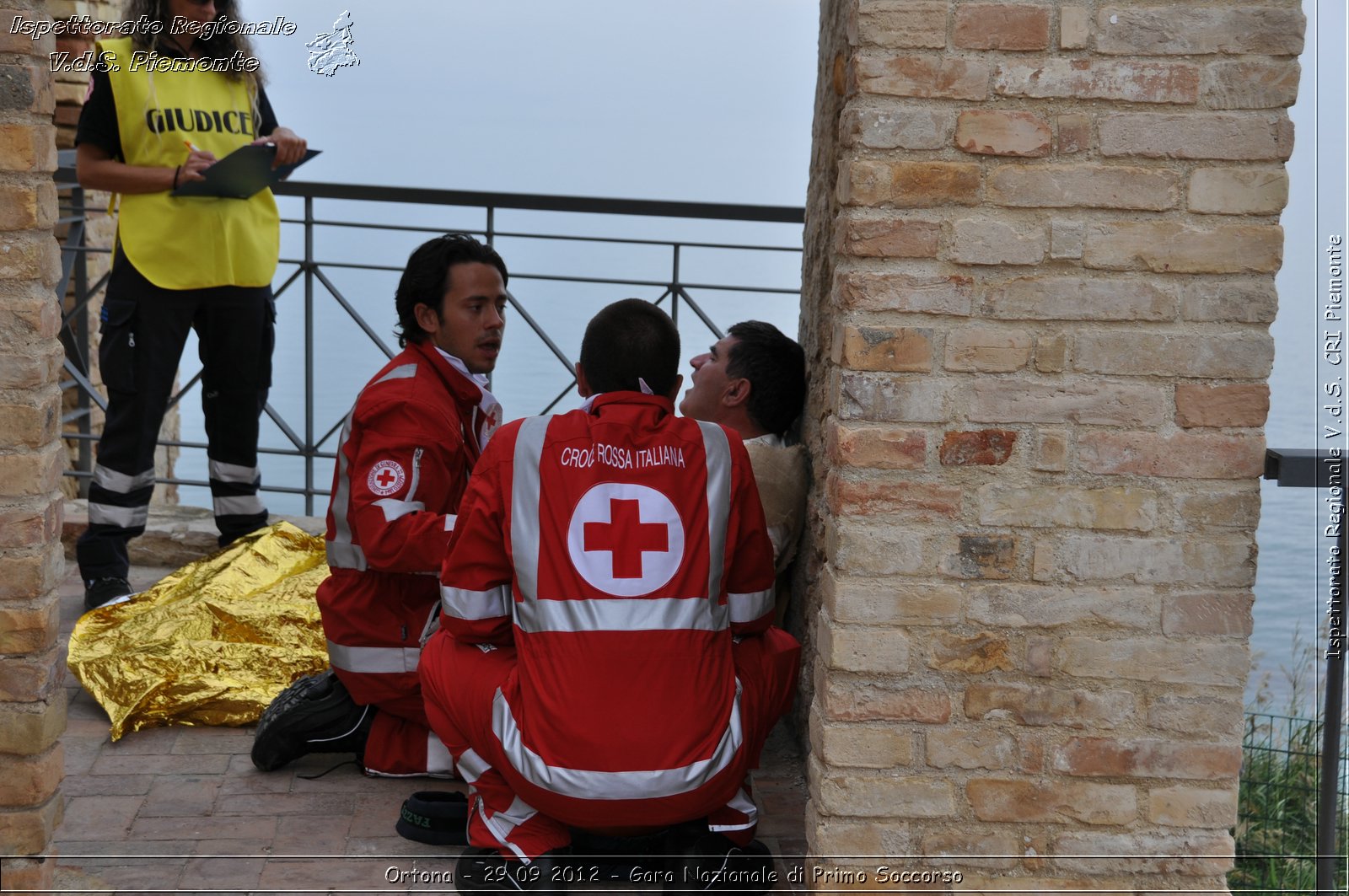 Ortona - 29 09 2012 - Gara Nazionale di Primo Soccorso - Croce Rossa Italiana - Ispettorato Regionale Volontari del Soccorso del Piemonte