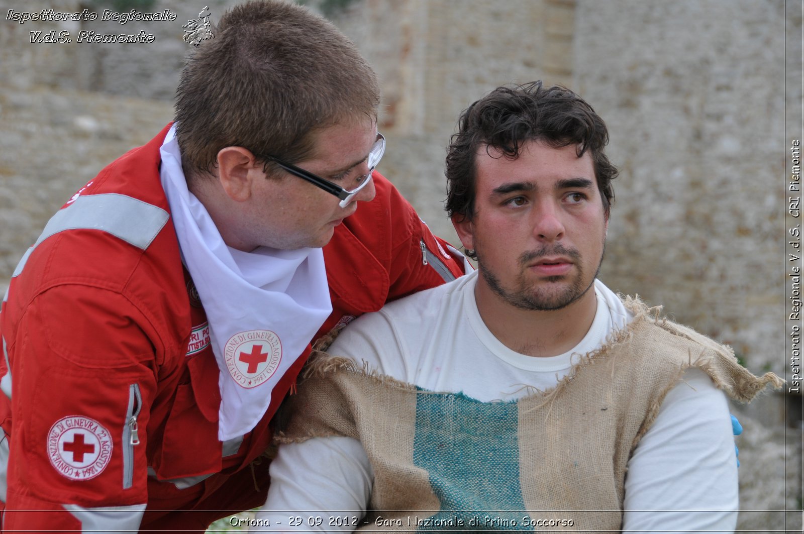 Ortona - 29 09 2012 - Gara Nazionale di Primo Soccorso - Croce Rossa Italiana - Ispettorato Regionale Volontari del Soccorso del Piemonte