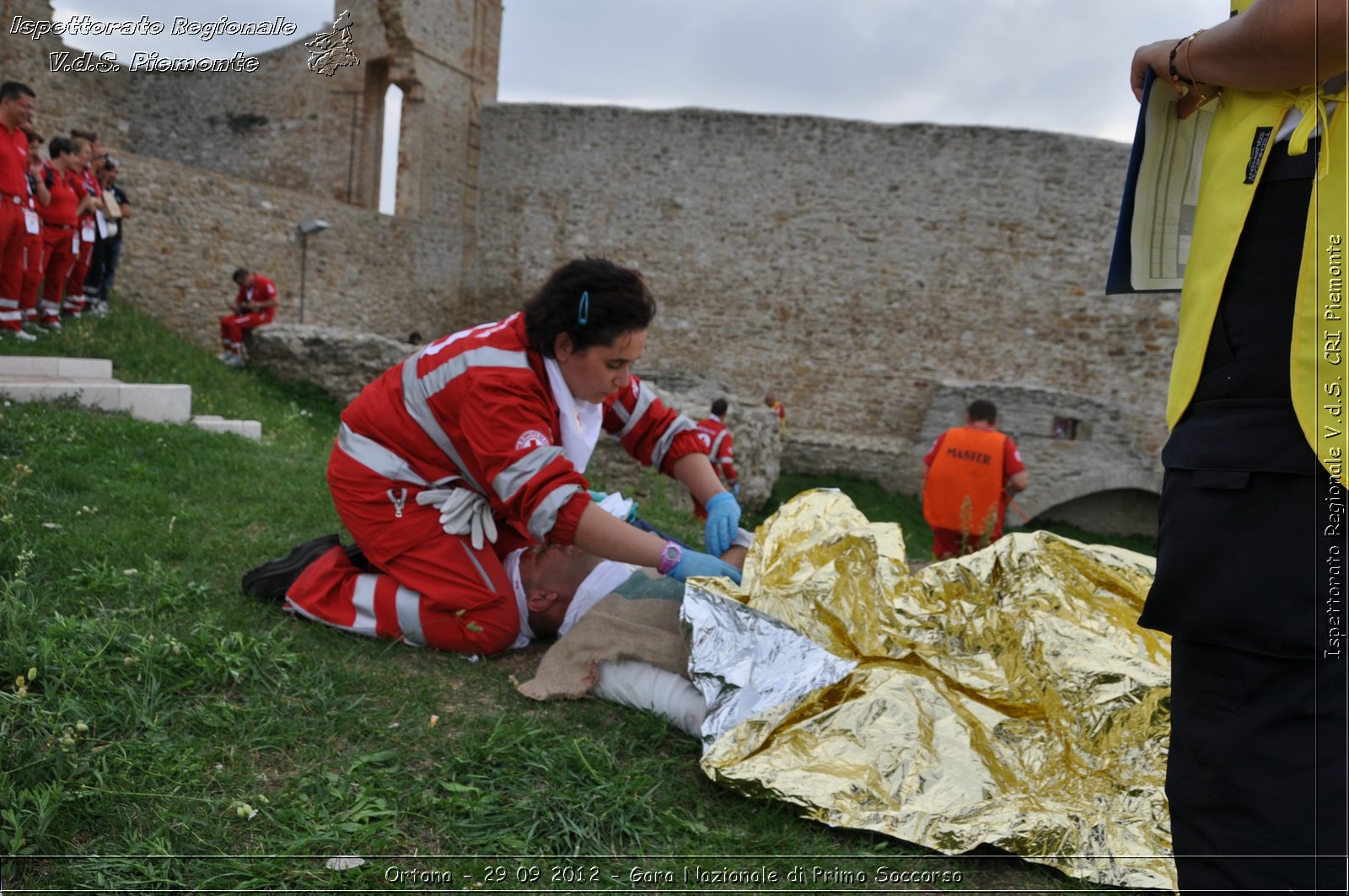 Ortona - 29 09 2012 - Gara Nazionale di Primo Soccorso - Croce Rossa Italiana - Ispettorato Regionale Volontari del Soccorso del Piemonte