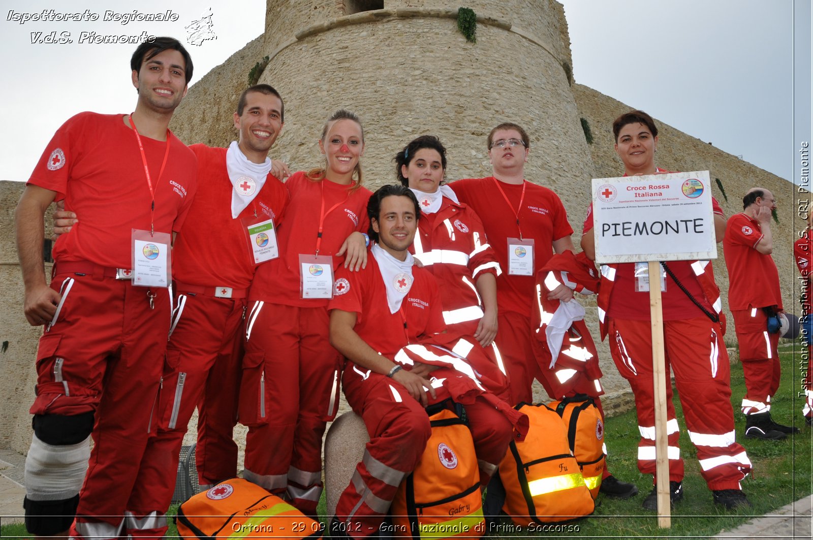 Ortona - 29 09 2012 - Gara Nazionale di Primo Soccorso - Croce Rossa Italiana - Ispettorato Regionale Volontari del Soccorso del Piemonte