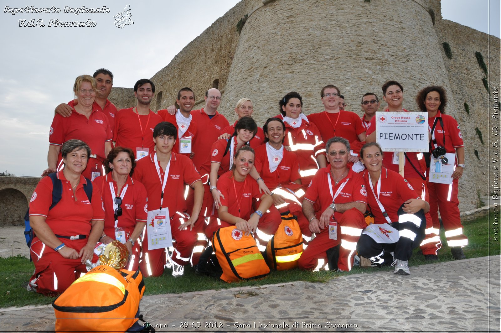 Ortona - 29 09 2012 - Gara Nazionale di Primo Soccorso - Croce Rossa Italiana - Ispettorato Regionale Volontari del Soccorso del Piemonte