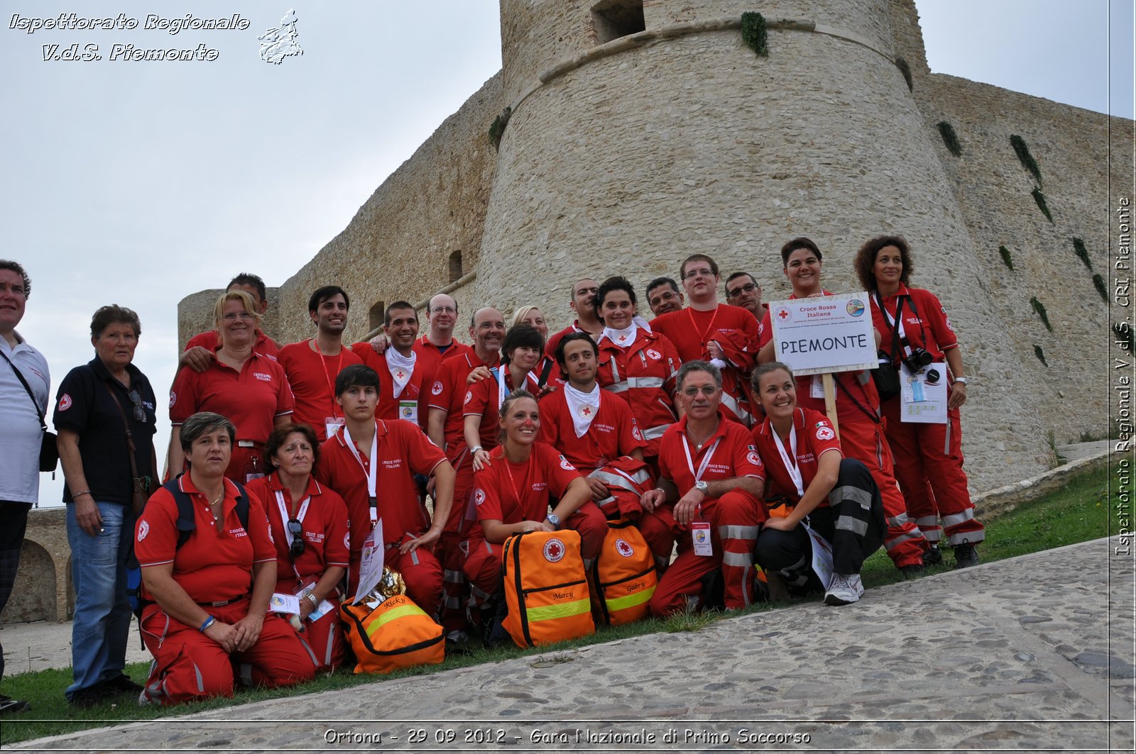 Ortona - 29 09 2012 - Gara Nazionale di Primo Soccorso - Croce Rossa Italiana - Ispettorato Regionale Volontari del Soccorso del Piemonte