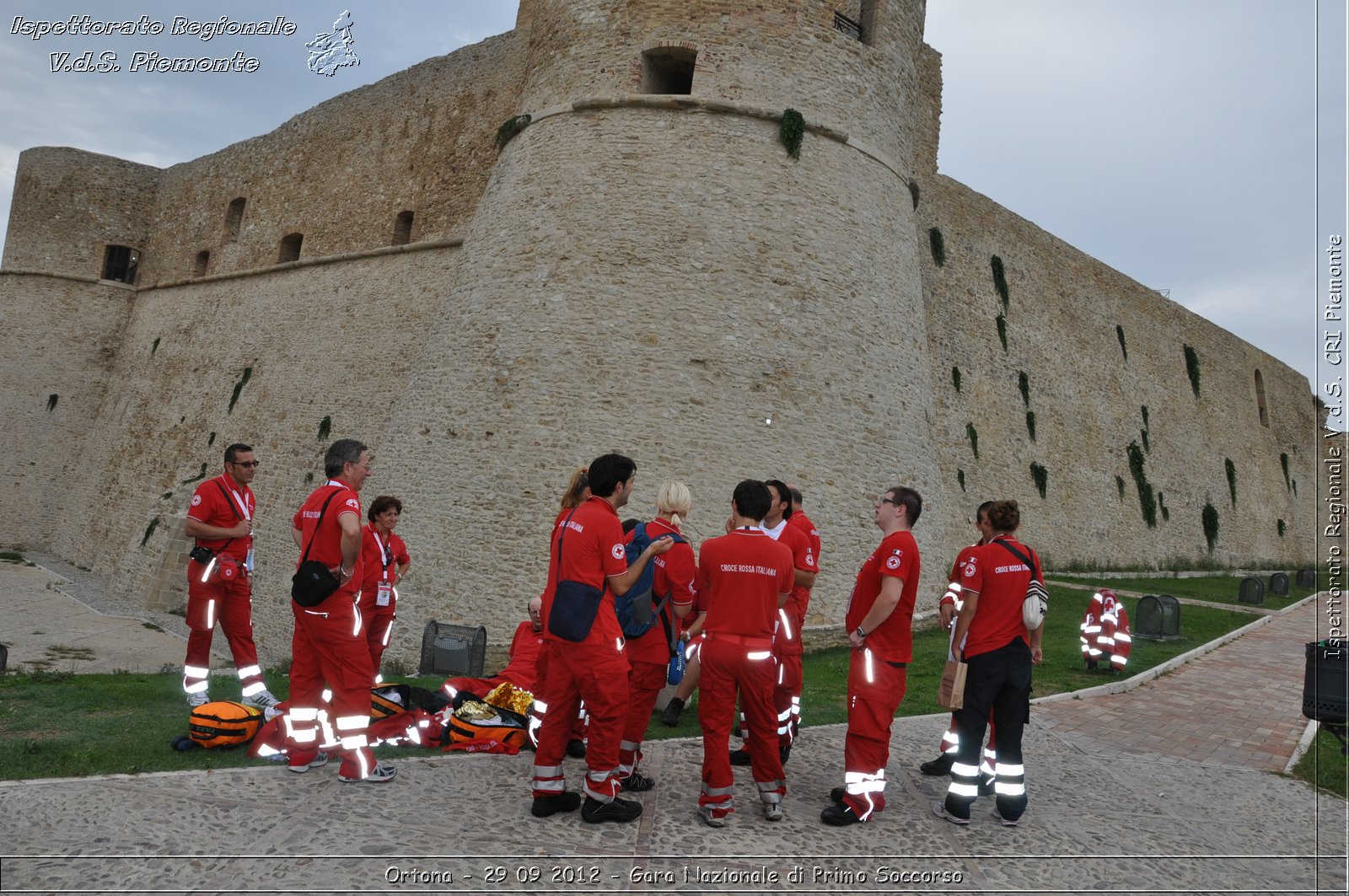 Ortona - 29 09 2012 - Gara Nazionale di Primo Soccorso - Croce Rossa Italiana - Ispettorato Regionale Volontari del Soccorso del Piemonte
