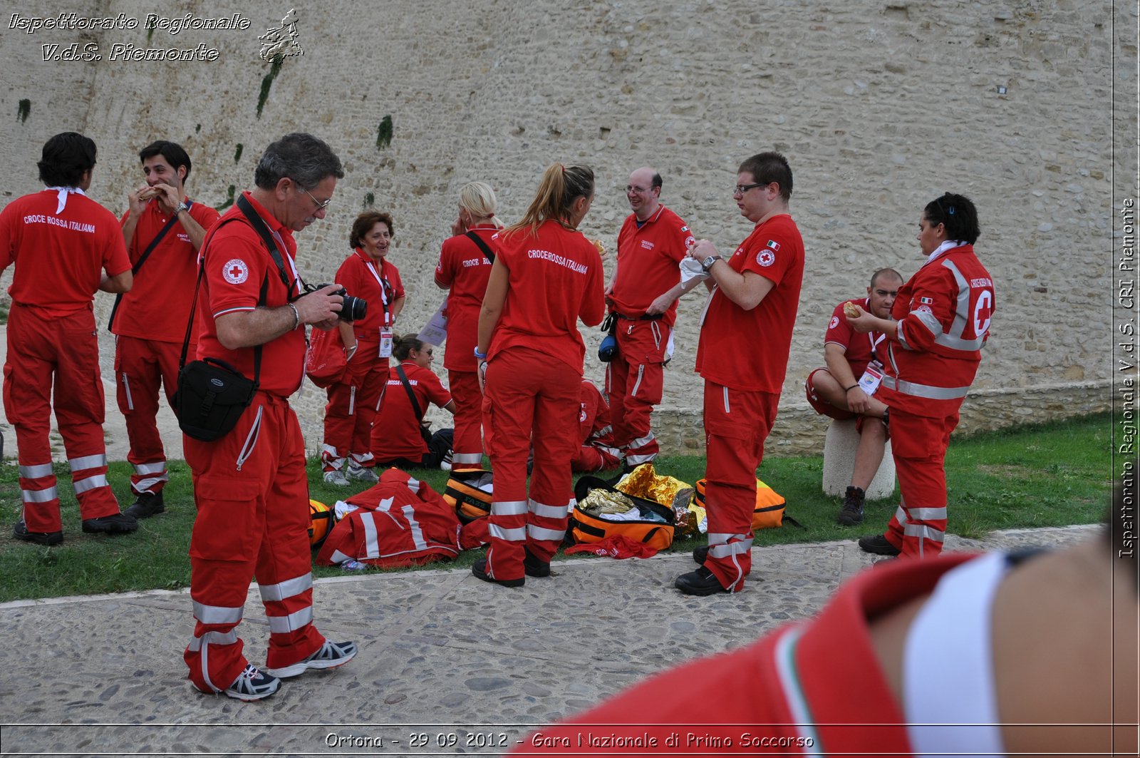 Ortona - 29 09 2012 - Gara Nazionale di Primo Soccorso - Croce Rossa Italiana - Ispettorato Regionale Volontari del Soccorso del Piemonte