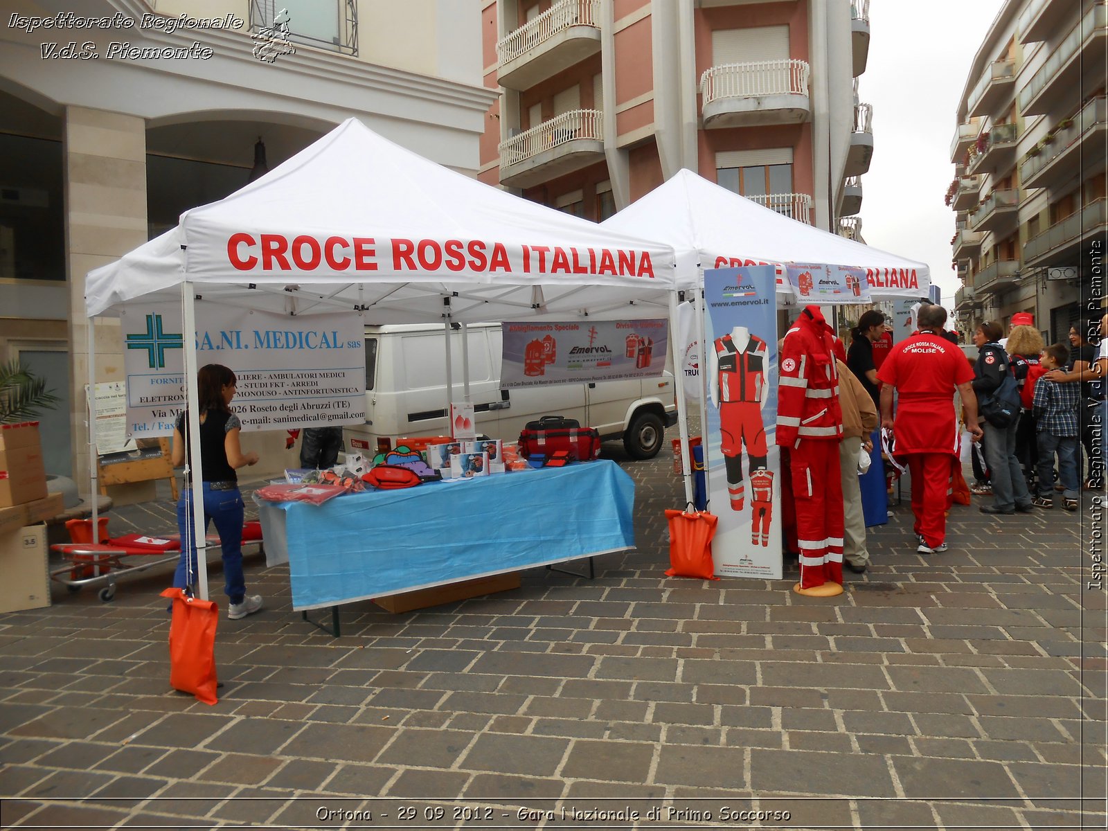 Ortona - 29 09 2012 - Gara Nazionale di Primo Soccorso - Croce Rossa Italiana - Ispettorato Regionale Volontari del Soccorso del Piemonte