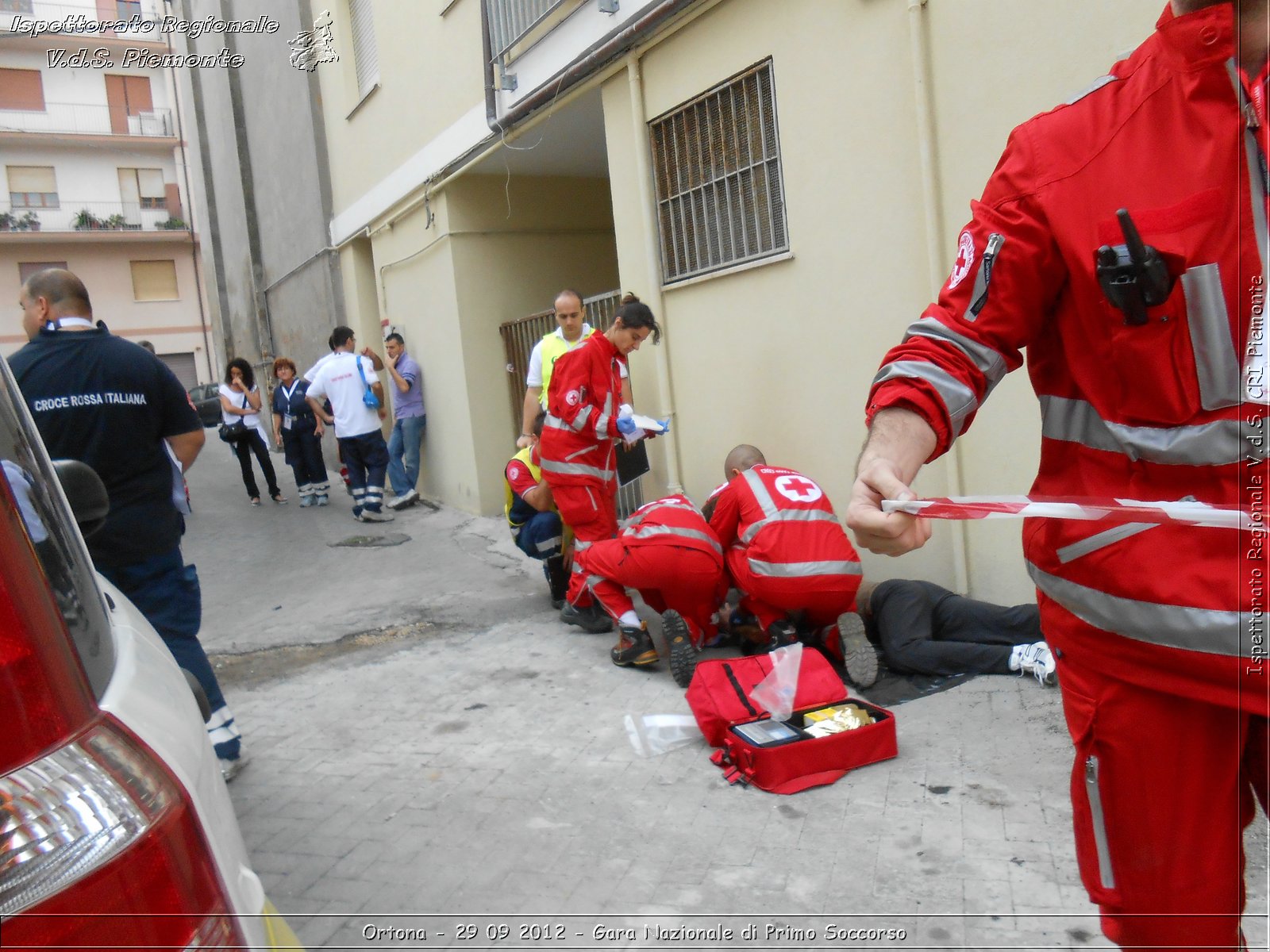 Ortona - 29 09 2012 - Gara Nazionale di Primo Soccorso - Croce Rossa Italiana - Ispettorato Regionale Volontari del Soccorso del Piemonte