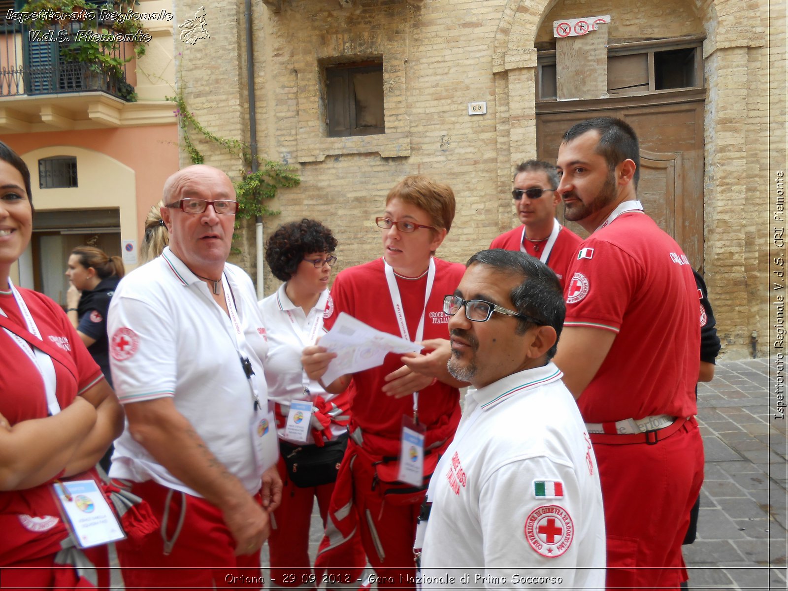 Ortona - 29 09 2012 - Gara Nazionale di Primo Soccorso - Croce Rossa Italiana - Ispettorato Regionale Volontari del Soccorso del Piemonte