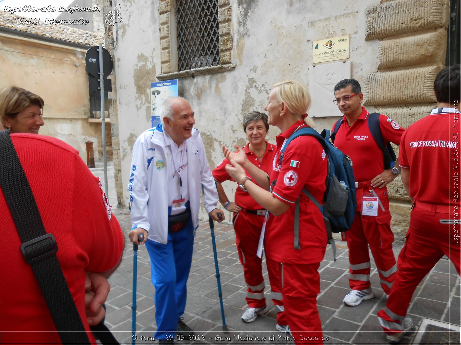 Ortona - 29 09 2012 - Gara Nazionale di Primo Soccorso - Croce Rossa Italiana - Ispettorato Regionale Volontari del Soccorso del Piemonte
