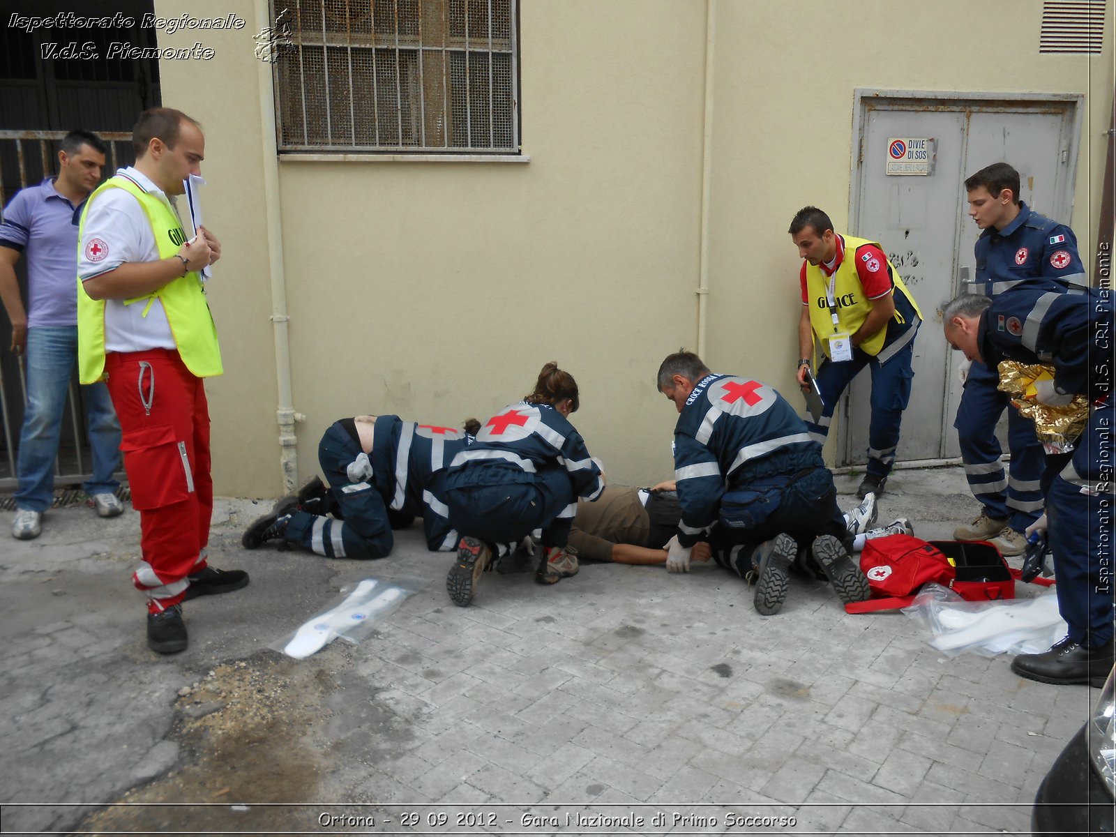 Ortona - 29 09 2012 - Gara Nazionale di Primo Soccorso - Croce Rossa Italiana - Ispettorato Regionale Volontari del Soccorso del Piemonte