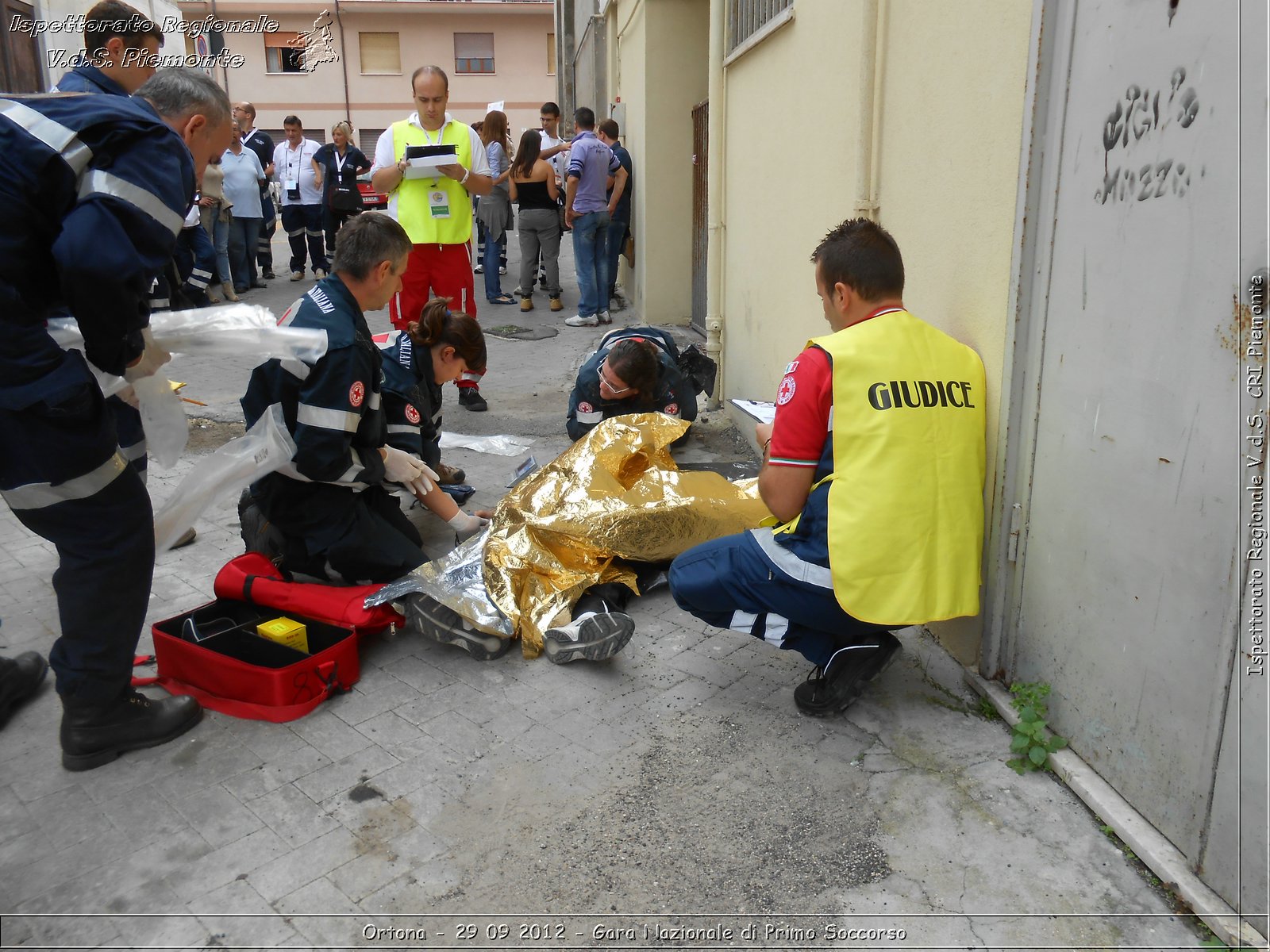 Ortona - 29 09 2012 - Gara Nazionale di Primo Soccorso - Croce Rossa Italiana - Ispettorato Regionale Volontari del Soccorso del Piemonte