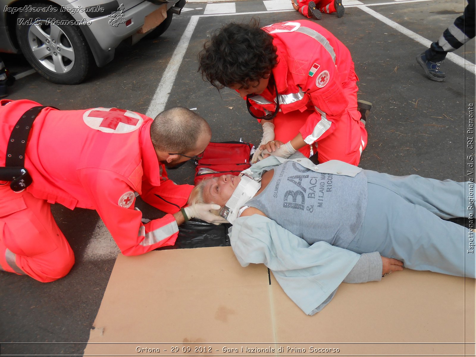 Ortona - 29 09 2012 - Gara Nazionale di Primo Soccorso - Croce Rossa Italiana - Ispettorato Regionale Volontari del Soccorso del Piemonte