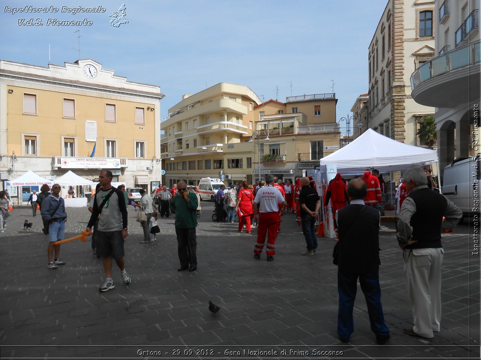 Ortona - 29 09 2012 - Gara Nazionale di Primo Soccorso - Croce Rossa Italiana - Ispettorato Regionale Volontari del Soccorso del Piemonte