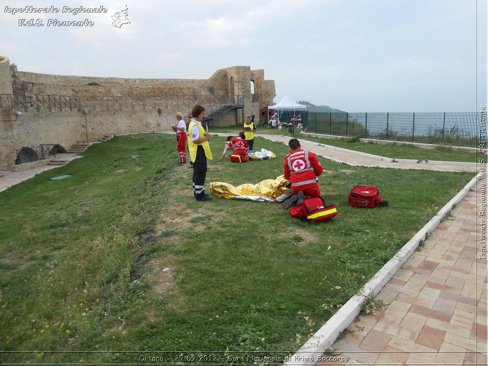 Ortona - 29 09 2012 - Gara Nazionale di Primo Soccorso - Croce Rossa Italiana - Ispettorato Regionale Volontari del Soccorso del Piemonte