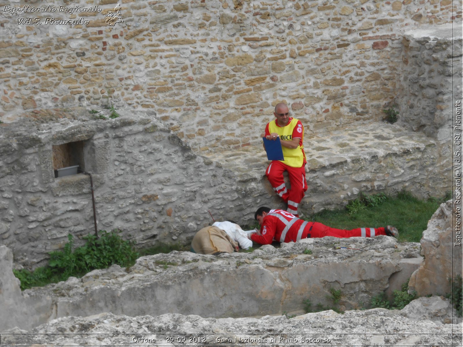 Ortona - 29 09 2012 - Gara Nazionale di Primo Soccorso - Croce Rossa Italiana - Ispettorato Regionale Volontari del Soccorso del Piemonte