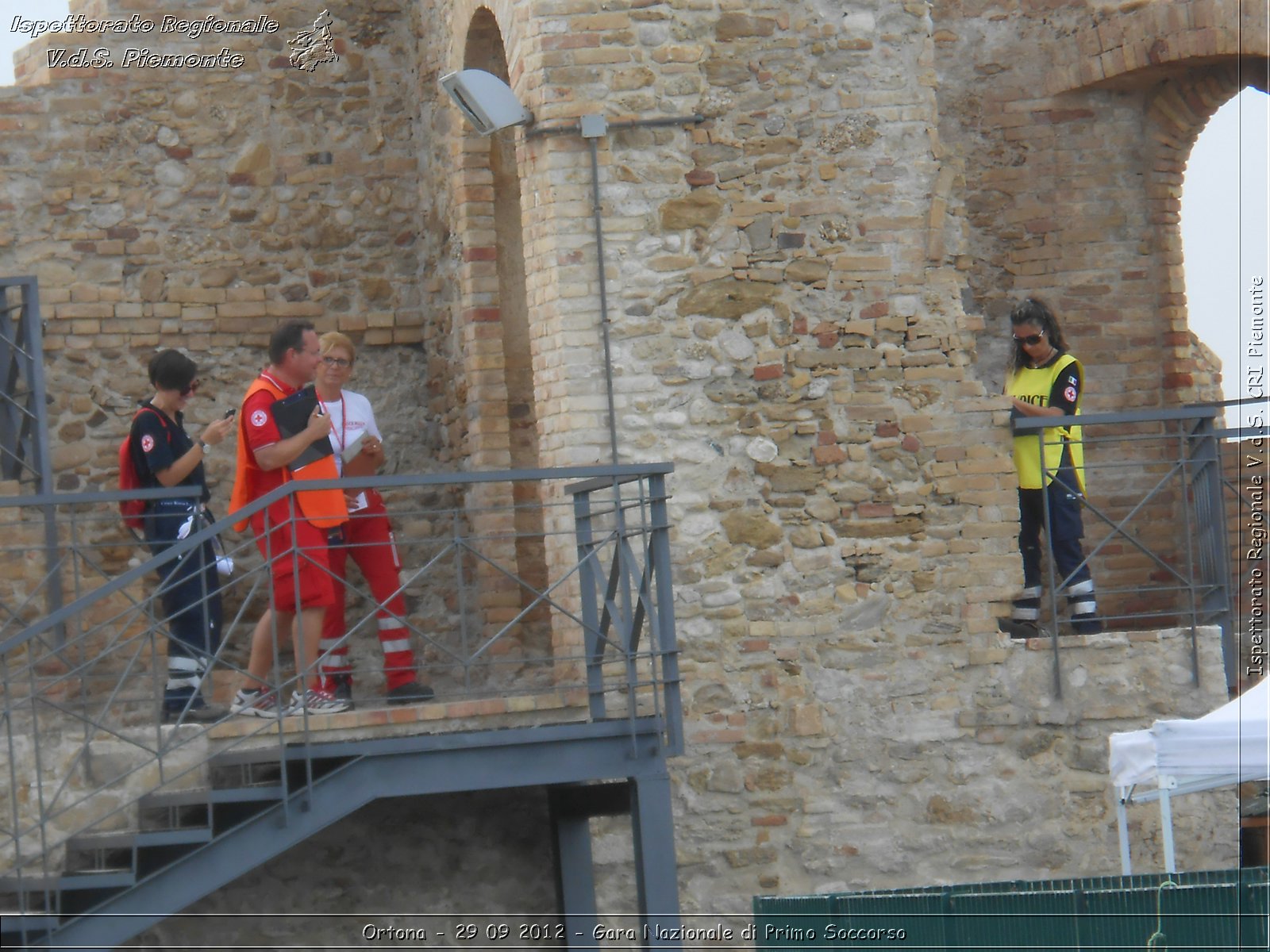 Ortona - 29 09 2012 - Gara Nazionale di Primo Soccorso - Croce Rossa Italiana - Ispettorato Regionale Volontari del Soccorso del Piemonte