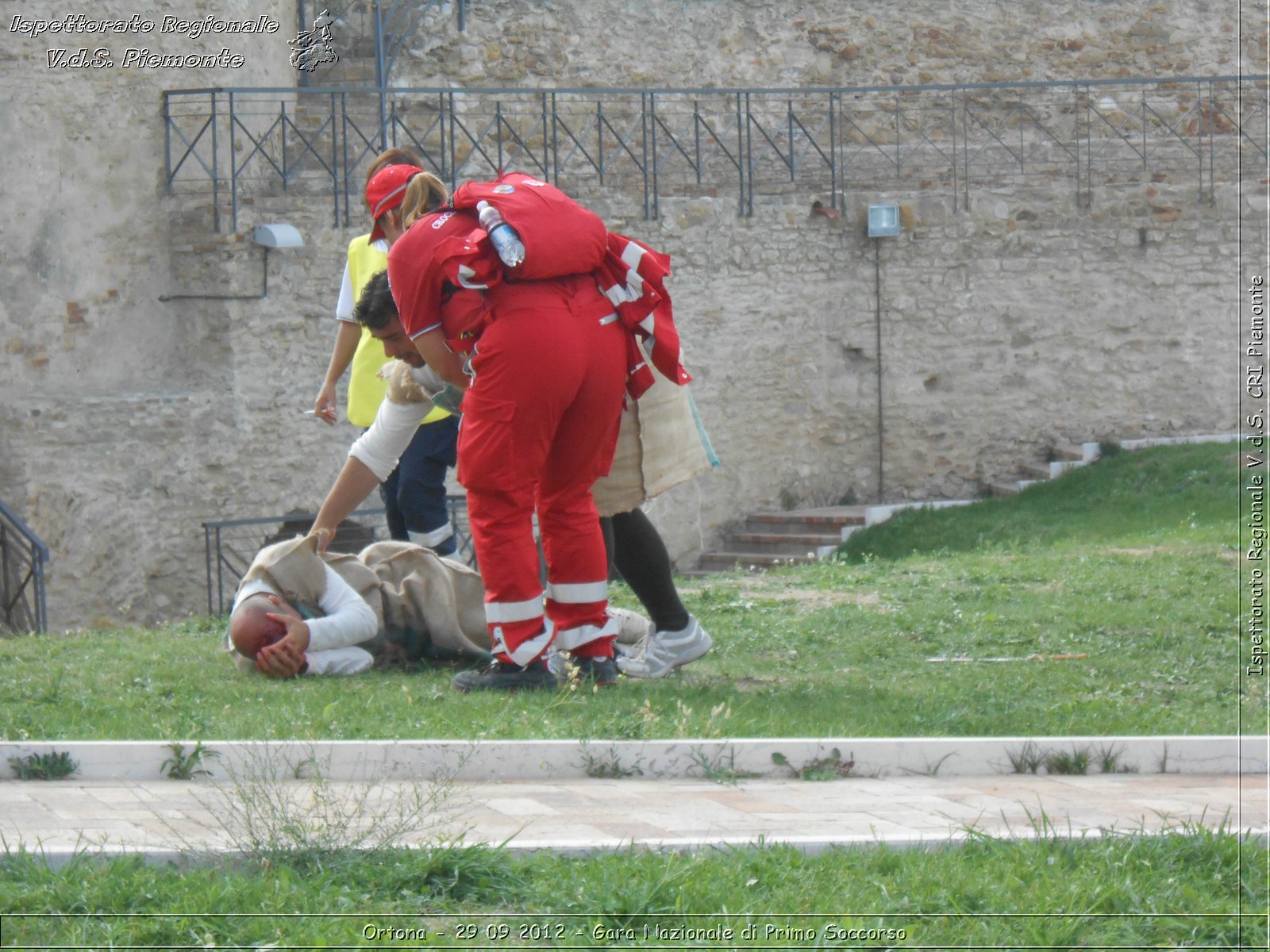 Ortona - 29 09 2012 - Gara Nazionale di Primo Soccorso - Croce Rossa Italiana - Ispettorato Regionale Volontari del Soccorso del Piemonte