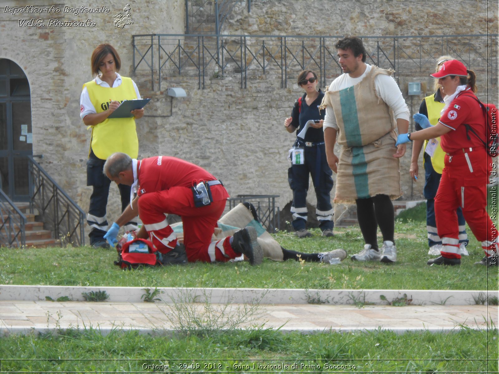 Ortona - 29 09 2012 - Gara Nazionale di Primo Soccorso - Croce Rossa Italiana - Ispettorato Regionale Volontari del Soccorso del Piemonte