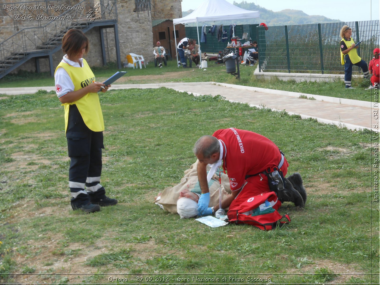 Ortona - 29 09 2012 - Gara Nazionale di Primo Soccorso - Croce Rossa Italiana - Ispettorato Regionale Volontari del Soccorso del Piemonte