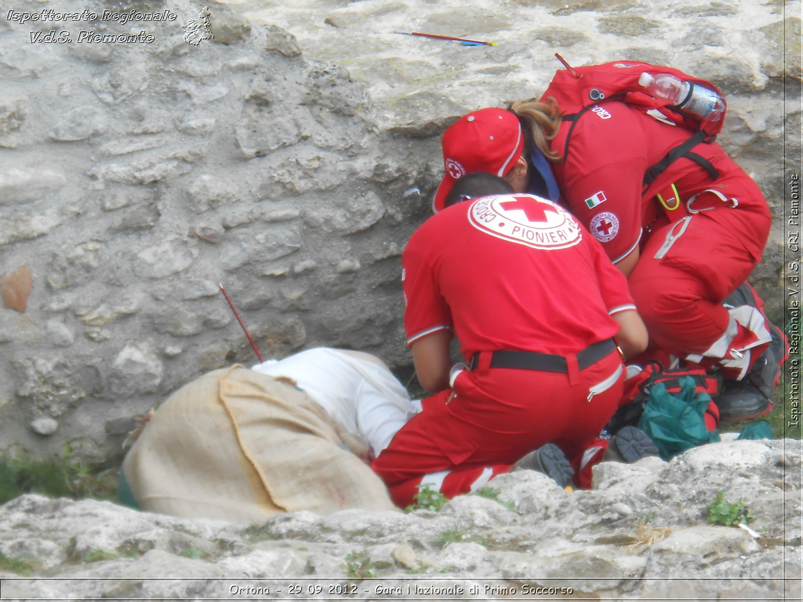 Ortona - 29 09 2012 - Gara Nazionale di Primo Soccorso - Croce Rossa Italiana - Ispettorato Regionale Volontari del Soccorso del Piemonte