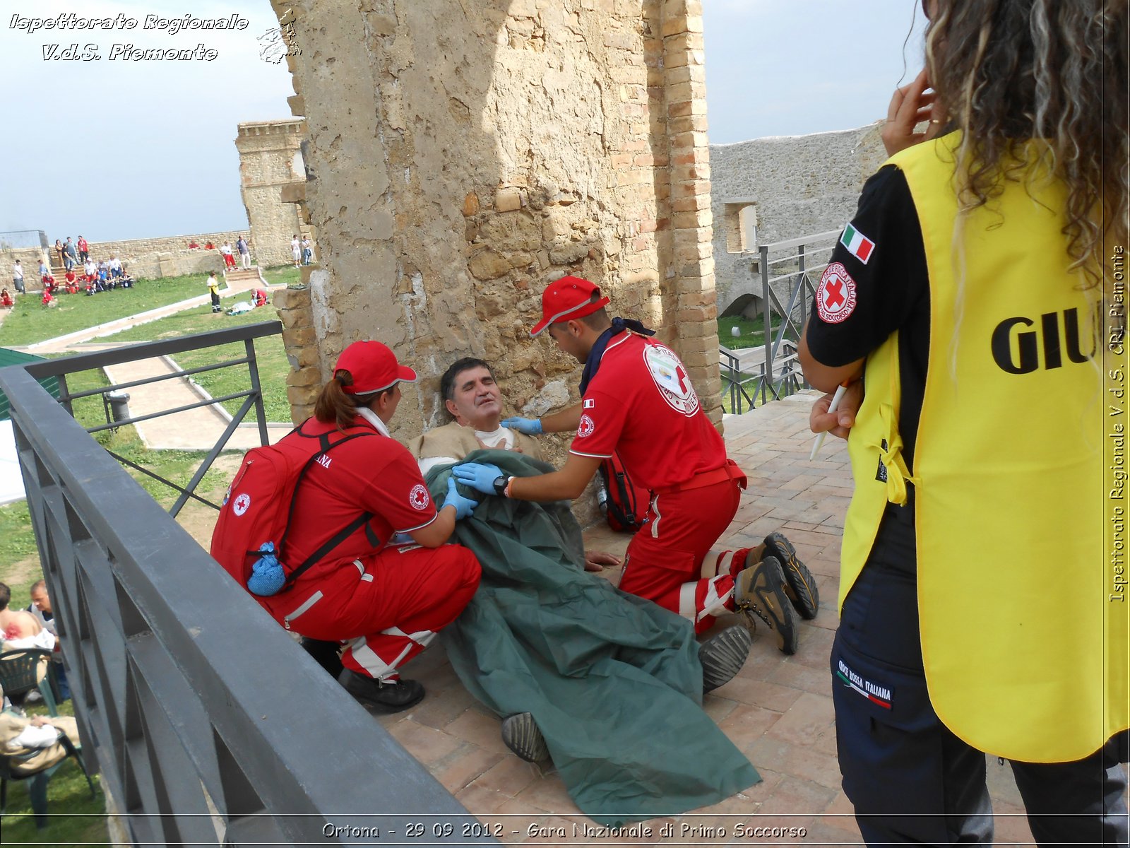Ortona - 29 09 2012 - Gara Nazionale di Primo Soccorso - Croce Rossa Italiana - Ispettorato Regionale Volontari del Soccorso del Piemonte
