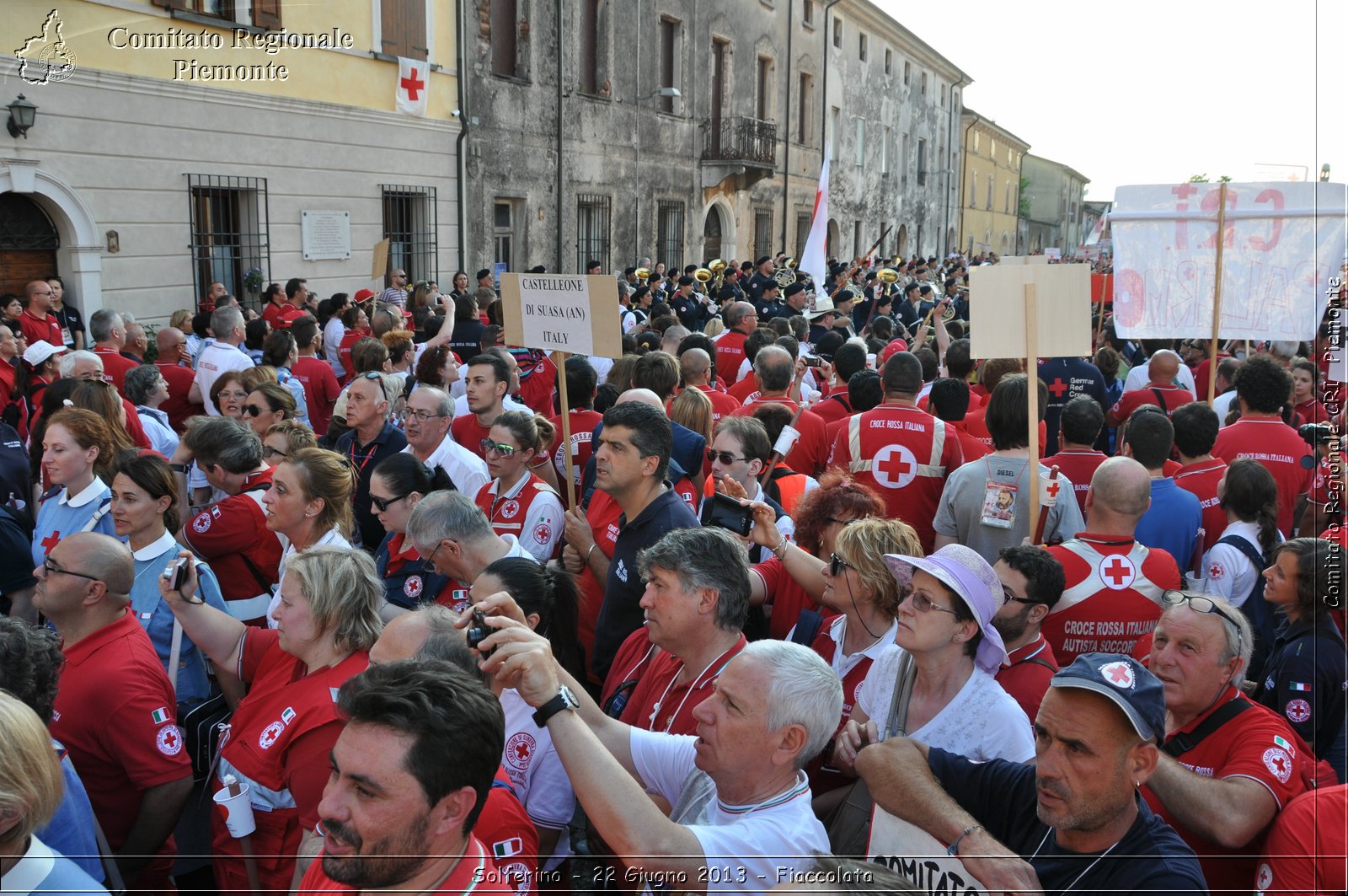 Solferino - 22 Giugno 2013 - Fiaccolata - Croce Rossa Italiana - Comitato Regionale del Piemonte