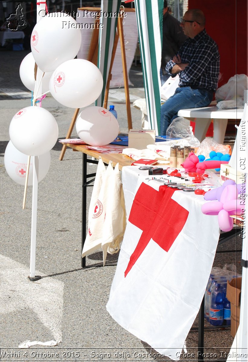 Mathi 4 Ottobre 2015 - Sagra della Castagna - Croce Rossa Italiana- Comitato Regionale del Piemonte