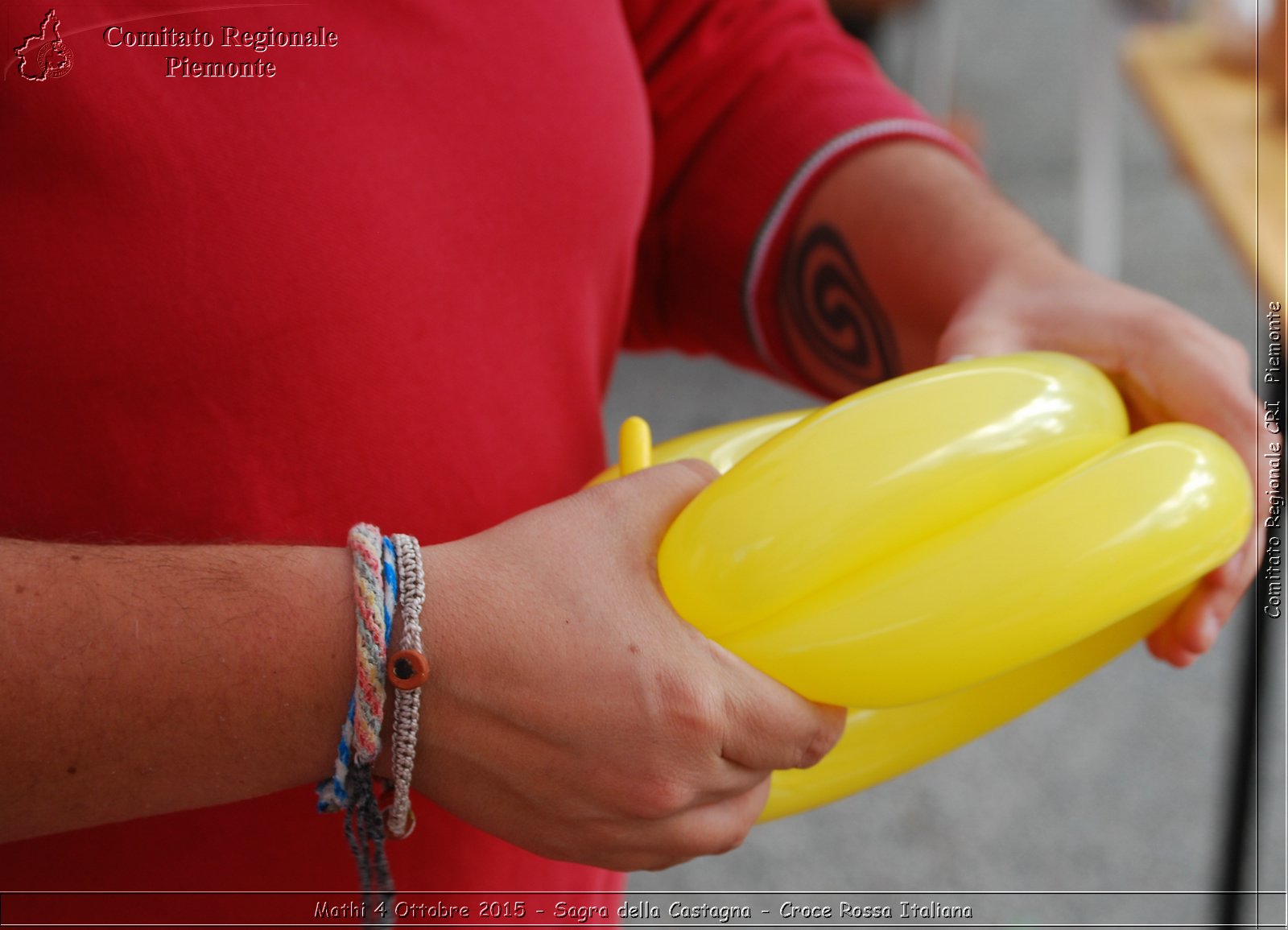 Mathi 4 Ottobre 2015 - Sagra della Castagna - Croce Rossa Italiana- Comitato Regionale del Piemonte