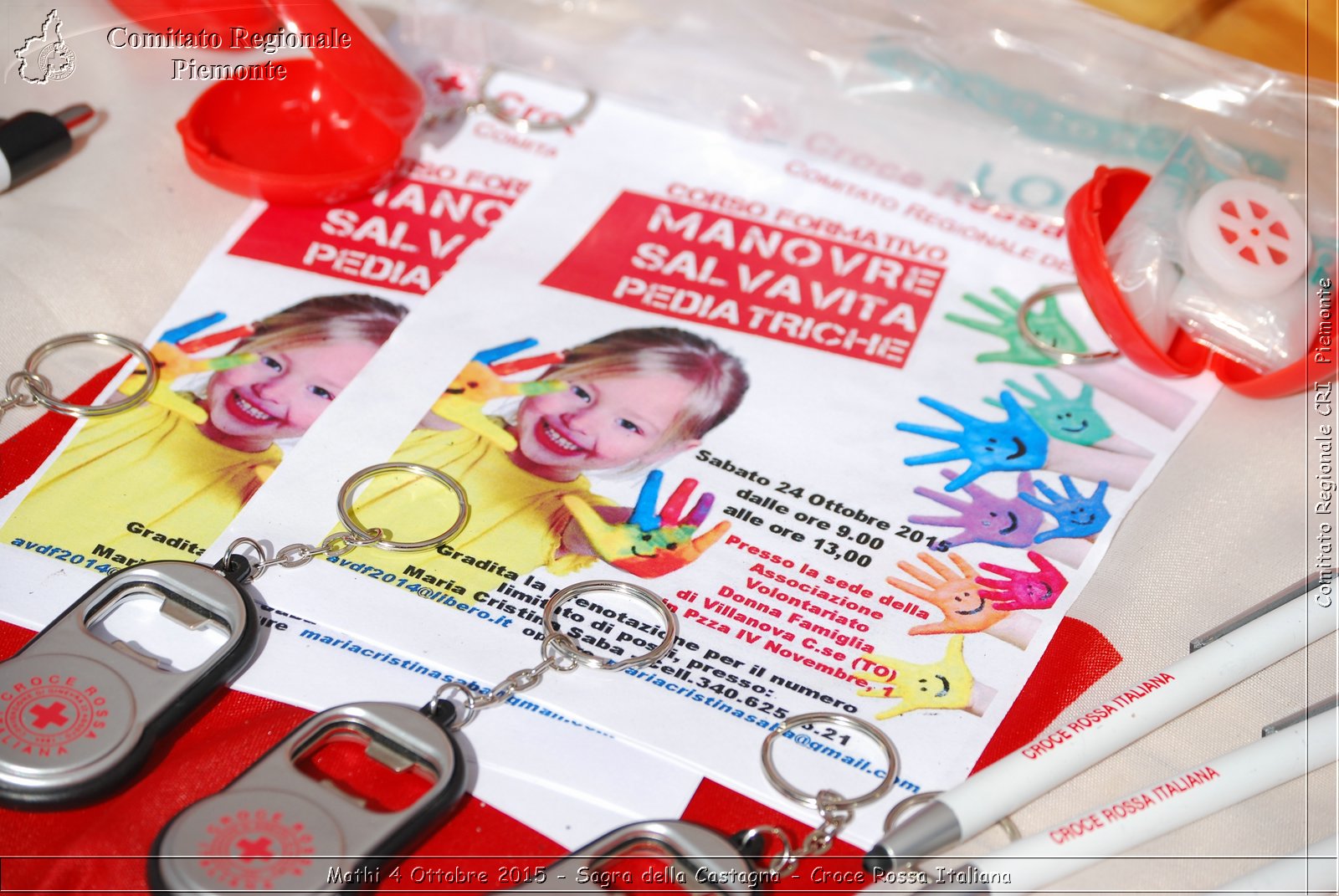 Mathi 4 Ottobre 2015 - Sagra della Castagna - Croce Rossa Italiana- Comitato Regionale del Piemonte