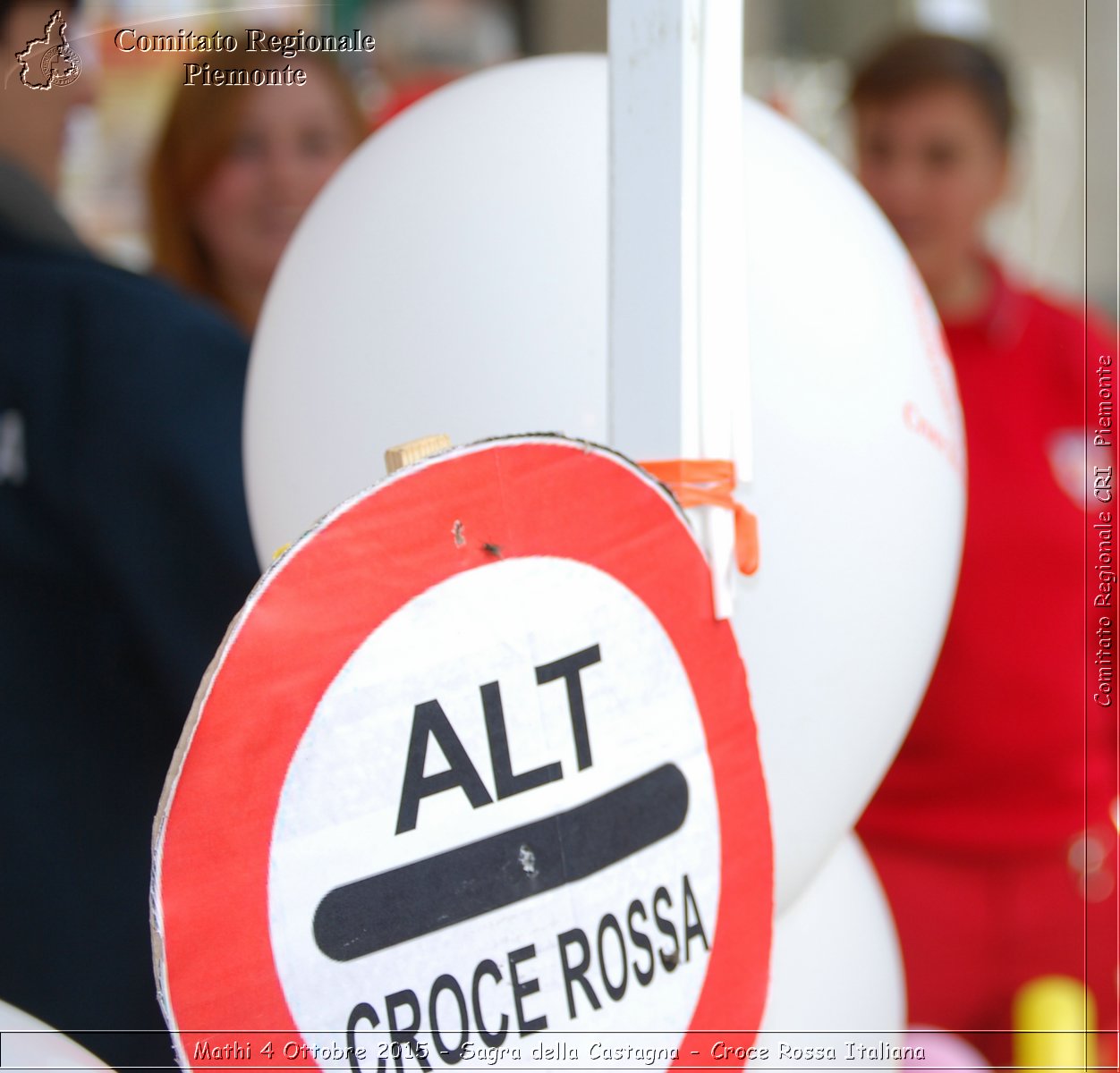 Mathi 4 Ottobre 2015 - Sagra della Castagna - Croce Rossa Italiana- Comitato Regionale del Piemonte