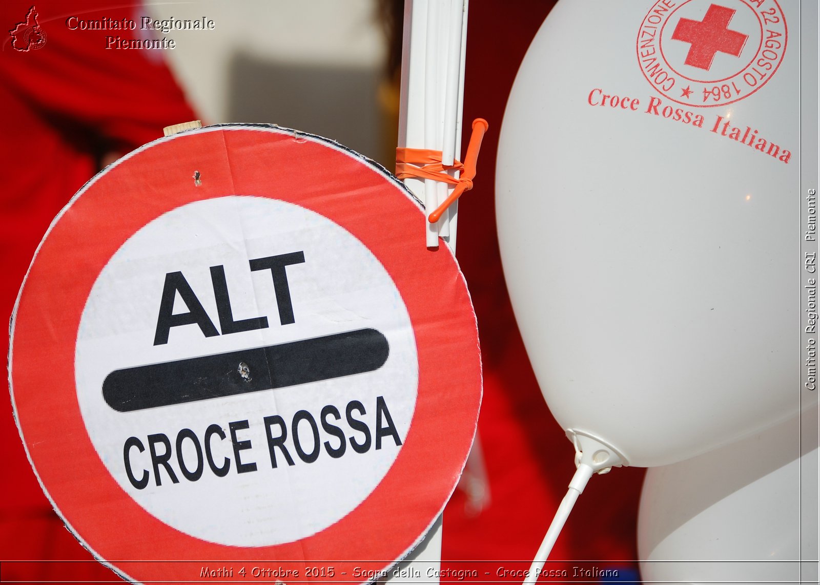 Mathi 4 Ottobre 2015 - Sagra della Castagna - Croce Rossa Italiana- Comitato Regionale del Piemonte