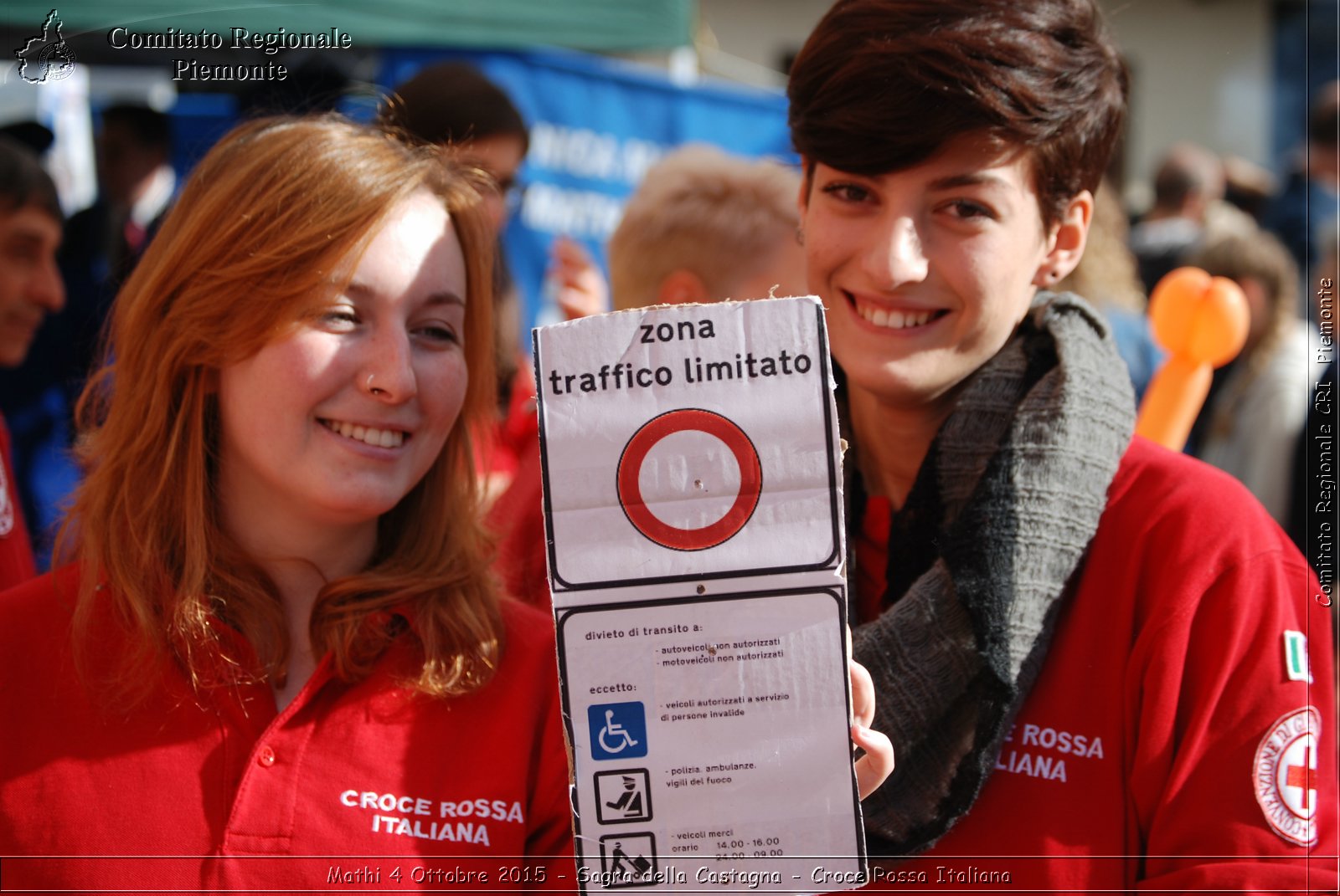 Mathi 4 Ottobre 2015 - Sagra della Castagna - Croce Rossa Italiana- Comitato Regionale del Piemonte