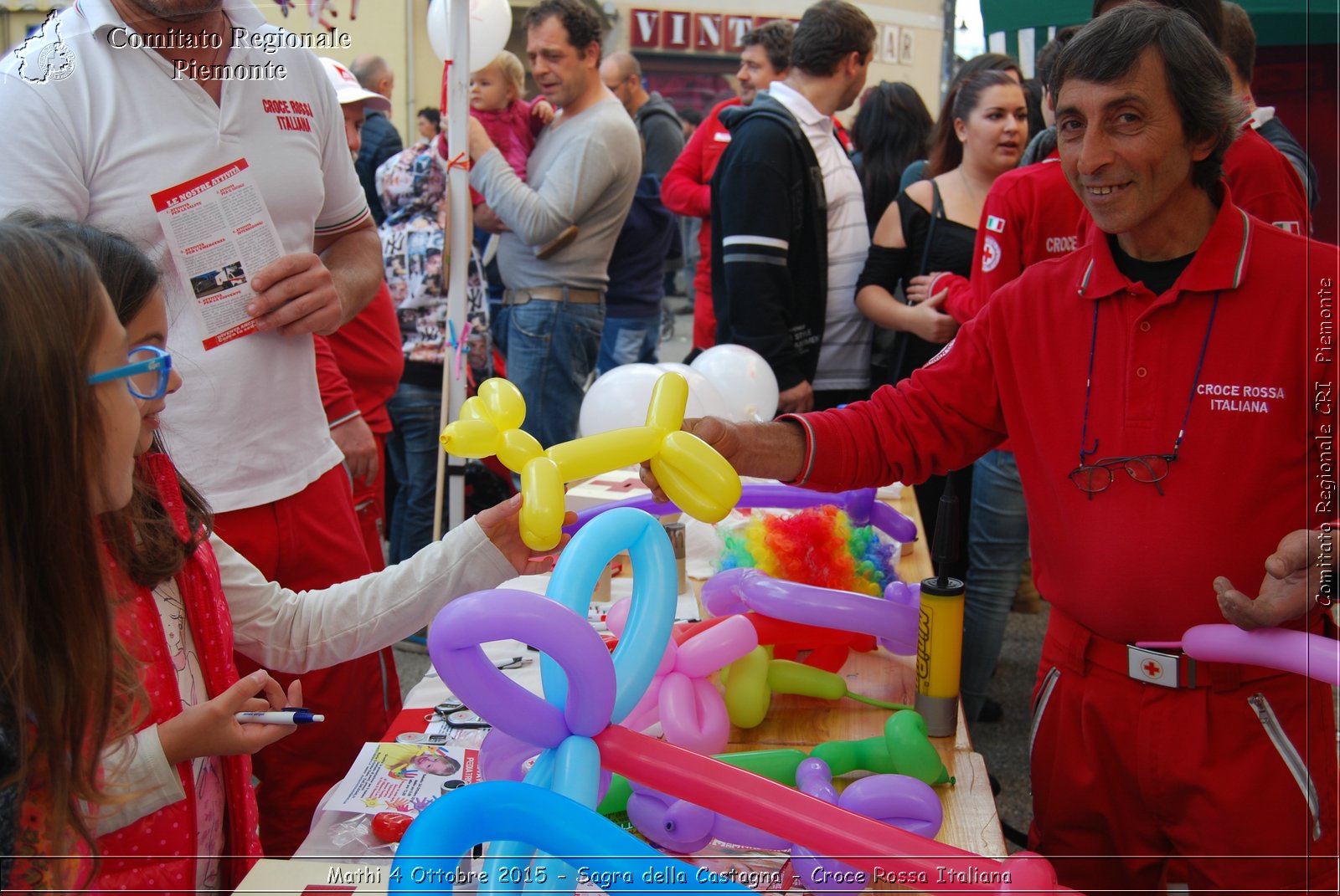 Mathi 4 Ottobre 2015 - Sagra della Castagna - Croce Rossa Italiana- Comitato Regionale del Piemonte