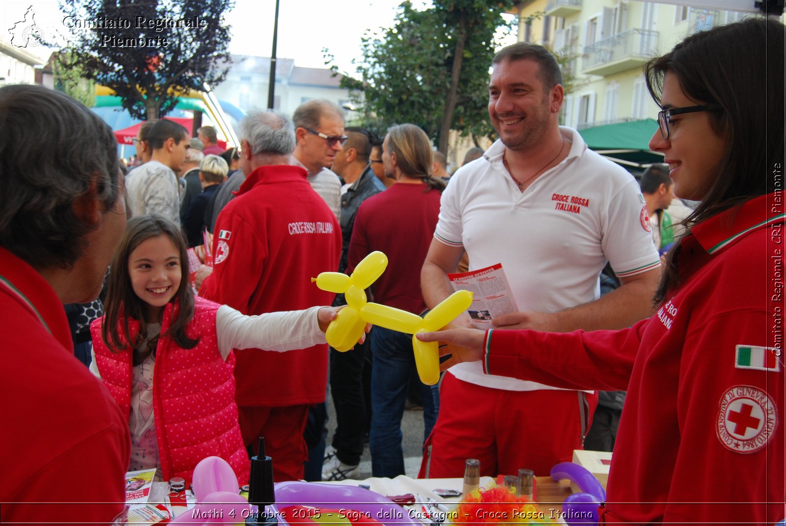 Mathi 4 Ottobre 2015 - Sagra della Castagna - Croce Rossa Italiana- Comitato Regionale del Piemonte
