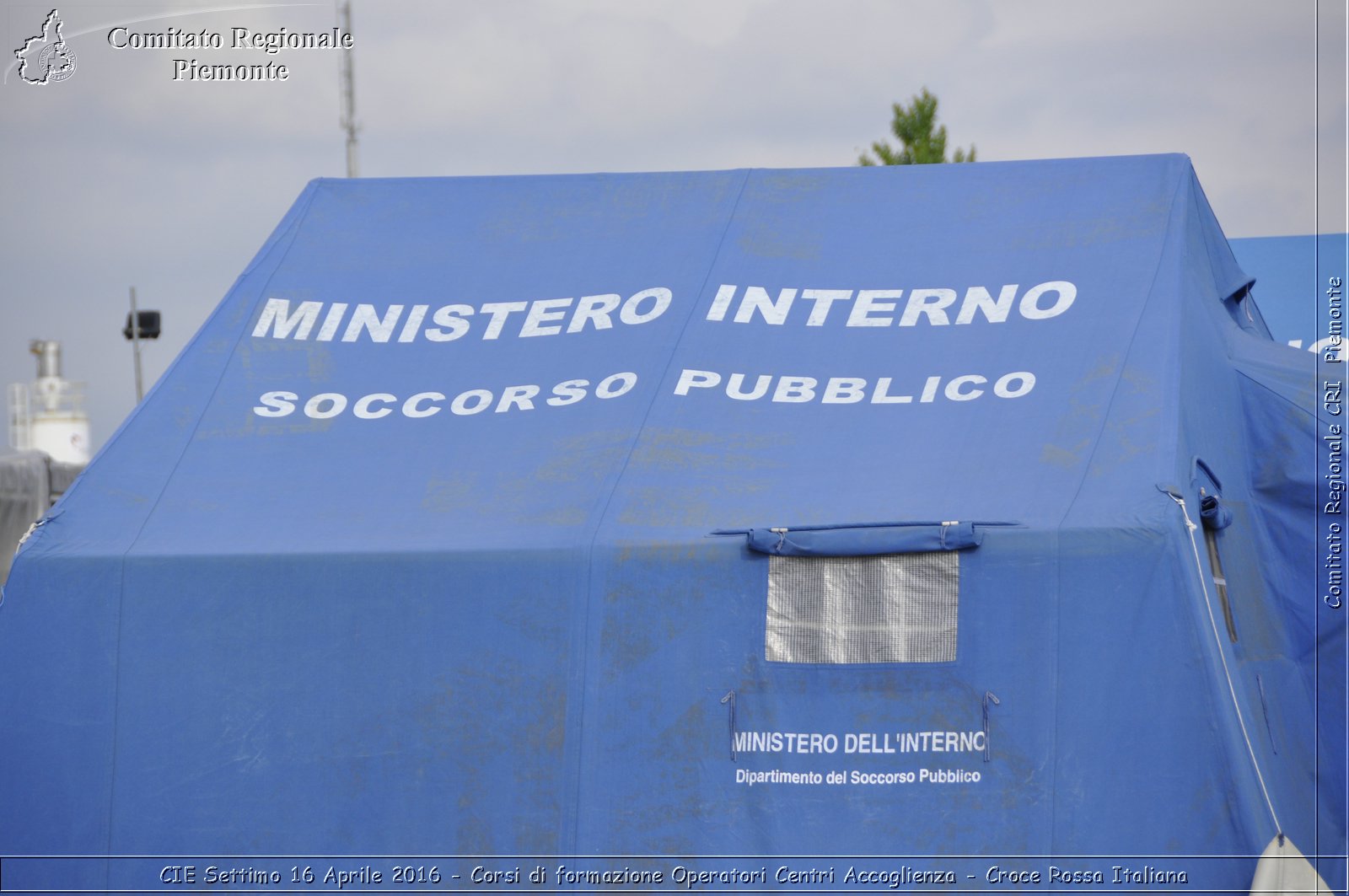CIE Settimo 16 Aprile 2016 - Corsi di Formazione Operatori Centri Accoglienza - Croce Rossa Italiana- Comitato Regionale del Piemonte