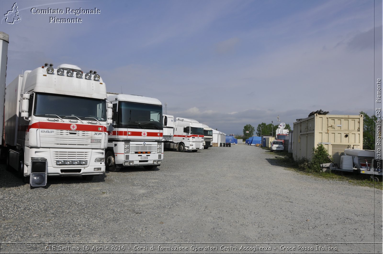 CIE Settimo 16 Aprile 2016 - Corsi di Formazione Operatori Centri Accoglienza - Croce Rossa Italiana- Comitato Regionale del Piemonte