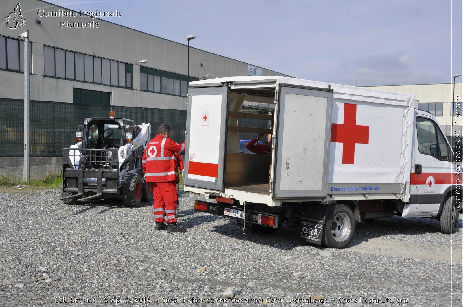 CIE Settimo 16 Aprile 2016 - Corsi di Formazione Operatori Centri Accoglienza - Croce Rossa Italiana- Comitato Regionale del Piemonte