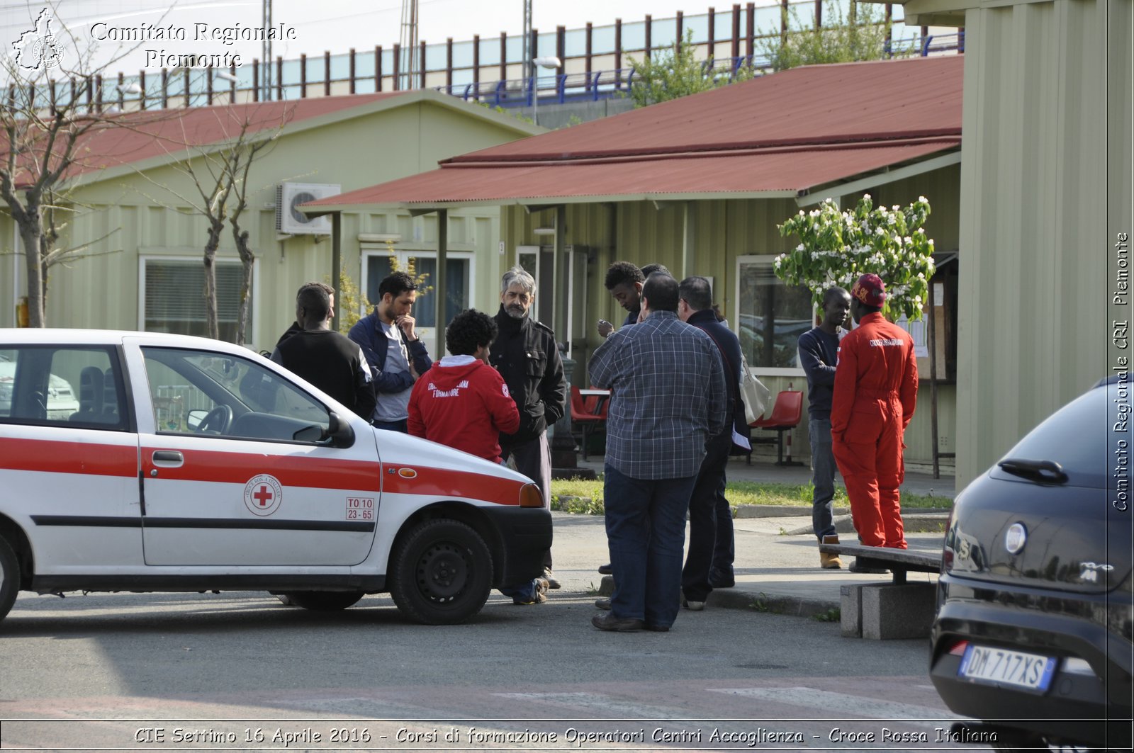 CIE Settimo 16 Aprile 2016 - Corsi di Formazione Operatori Centri Accoglienza - Croce Rossa Italiana- Comitato Regionale del Piemonte