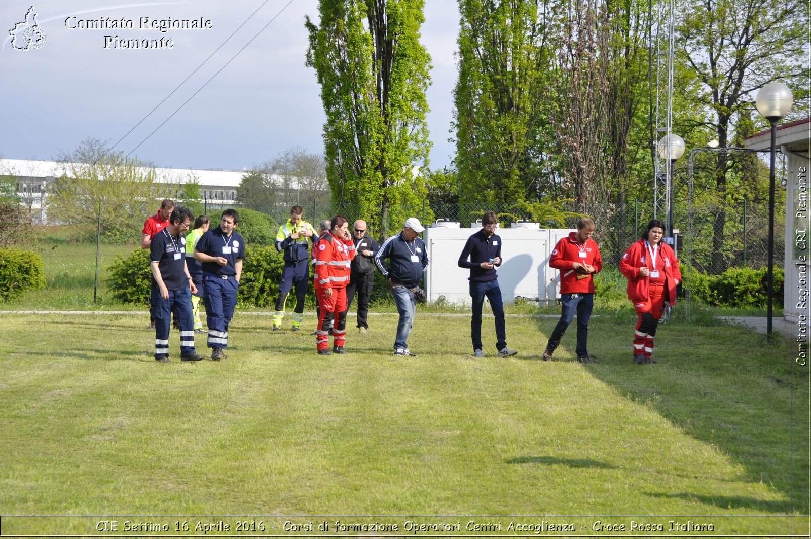 CIE Settimo 16 Aprile 2016 - Corsi di Formazione Operatori Centri Accoglienza - Croce Rossa Italiana- Comitato Regionale del Piemonte