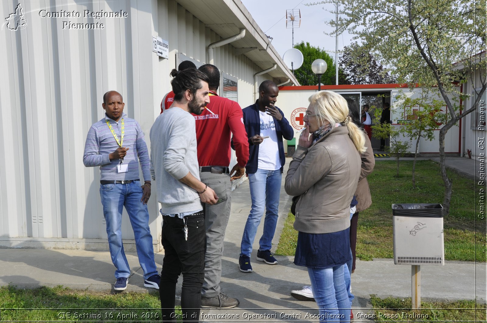 CIE Settimo 16 Aprile 2016 - Corsi di Formazione Operatori Centri Accoglienza - Croce Rossa Italiana- Comitato Regionale del Piemonte
