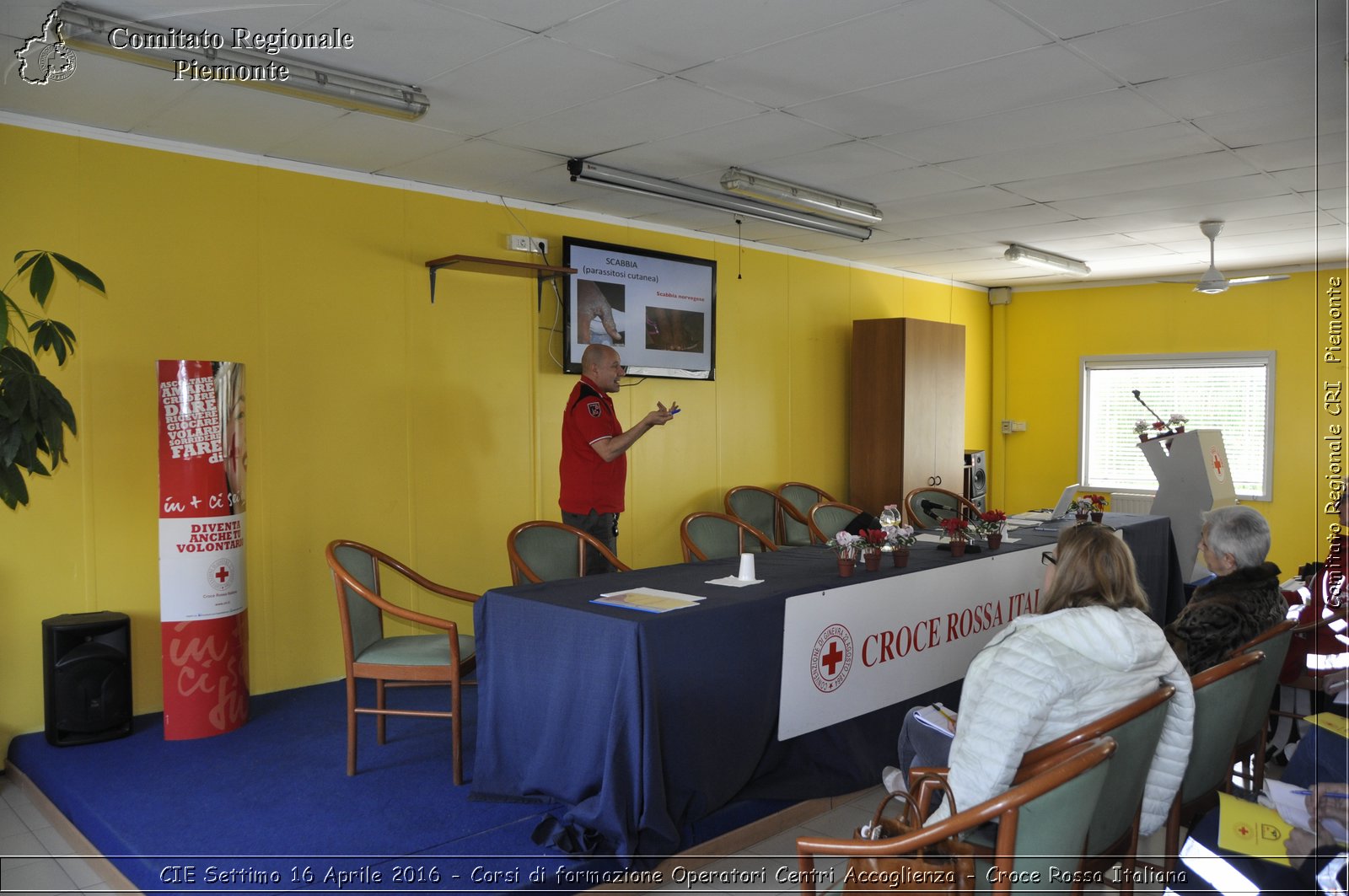 CIE Settimo 16 Aprile 2016 - Corsi di Formazione Operatori Centri Accoglienza - Croce Rossa Italiana- Comitato Regionale del Piemonte