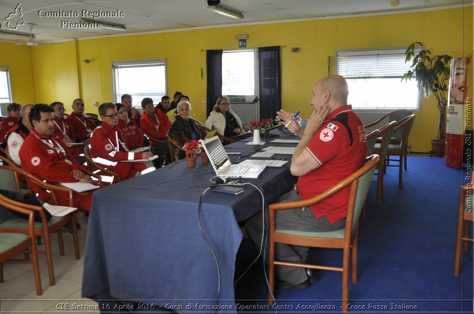CIE Settimo 16 Aprile 2016 - Corsi di Formazione Operatori Centri Accoglienza - Croce Rossa Italiana- Comitato Regionale del Piemonte