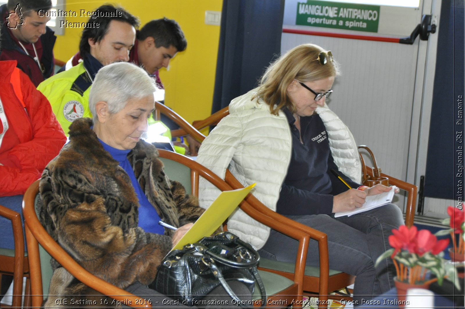 CIE Settimo 16 Aprile 2016 - Corsi di Formazione Operatori Centri Accoglienza - Croce Rossa Italiana- Comitato Regionale del Piemonte