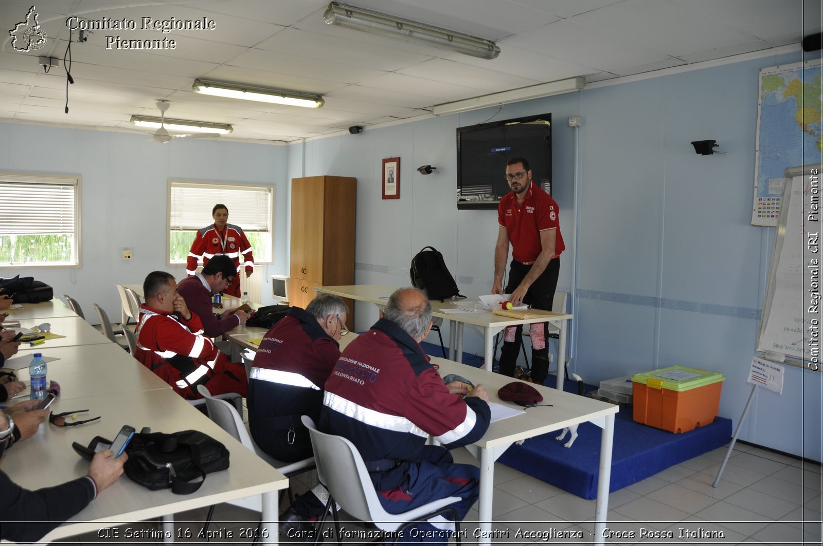 CIE Settimo 16 Aprile 2016 - Corsi di Formazione Operatori Centri Accoglienza - Croce Rossa Italiana- Comitato Regionale del Piemonte
