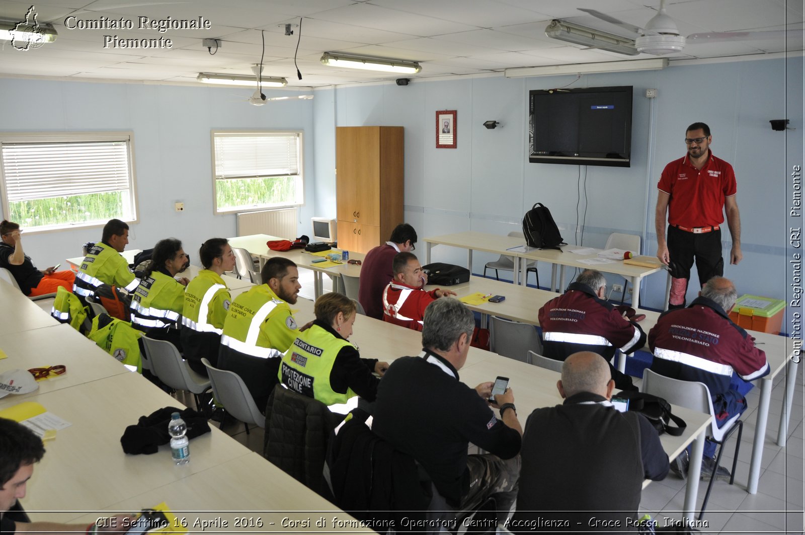 CIE Settimo 16 Aprile 2016 - Corsi di Formazione Operatori Centri Accoglienza - Croce Rossa Italiana- Comitato Regionale del Piemonte