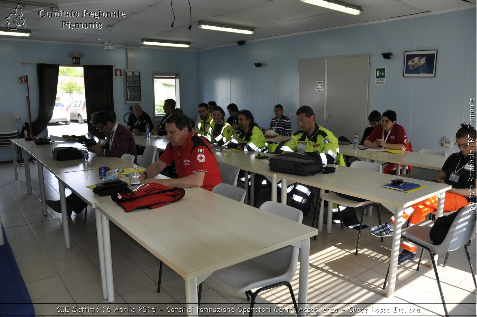 CIE Settimo 16 Aprile 2016 - Corsi di Formazione Operatori Centri Accoglienza - Croce Rossa Italiana- Comitato Regionale del Piemonte