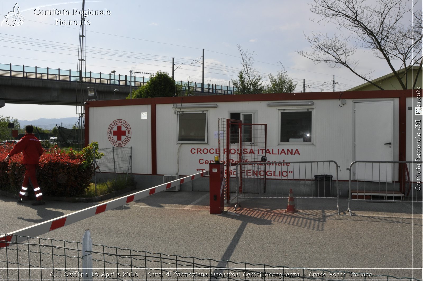 CIE Settimo 16 Aprile 2016 - Corsi di Formazione Operatori Centri Accoglienza - Croce Rossa Italiana- Comitato Regionale del Piemonte