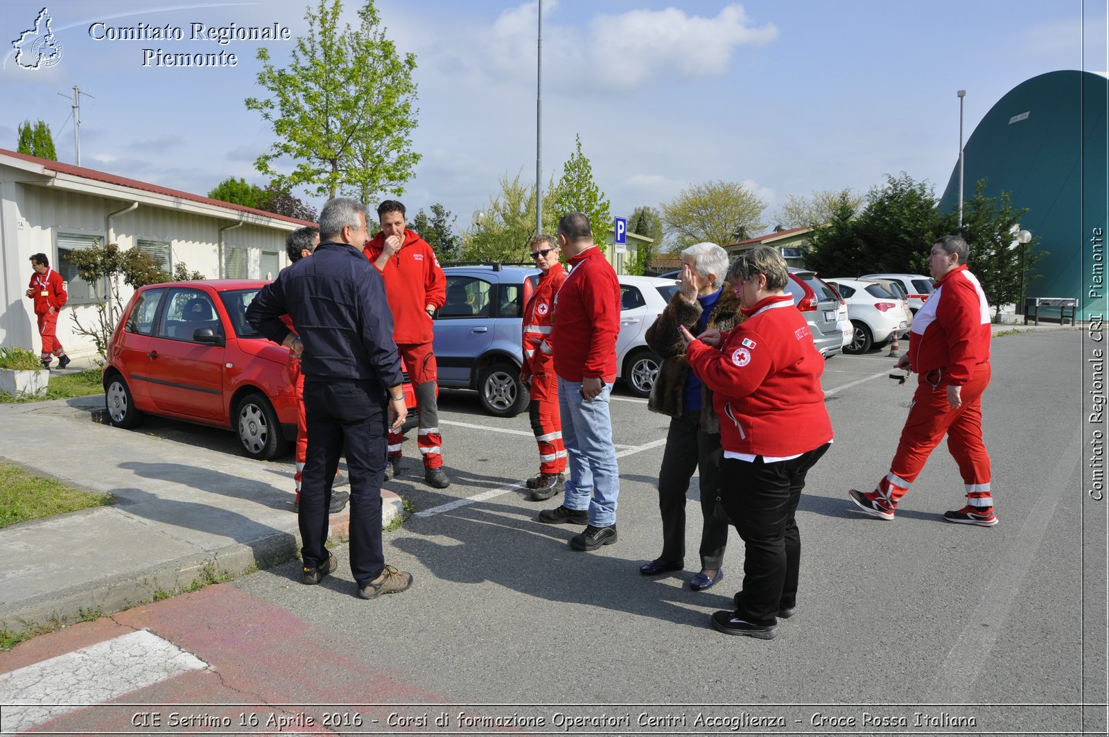 CIE Settimo 16 Aprile 2016 - Corsi di Formazione Operatori Centri Accoglienza - Croce Rossa Italiana- Comitato Regionale del Piemonte