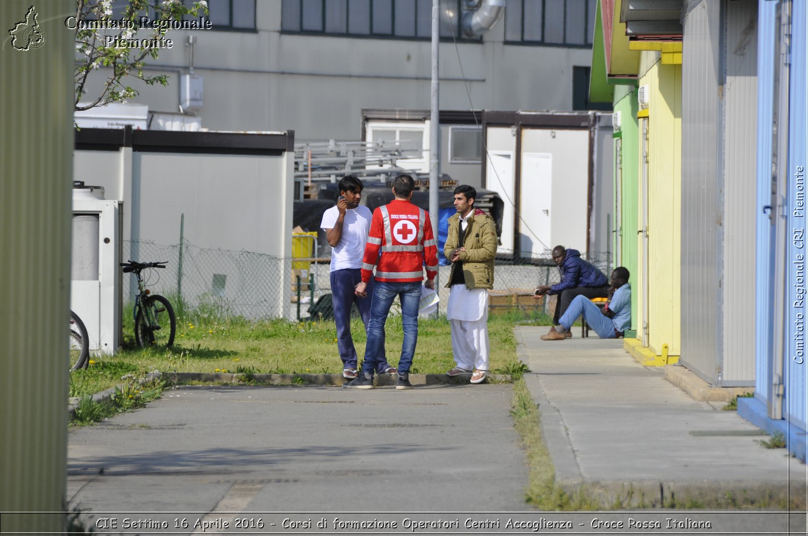 CIE Settimo 16 Aprile 2016 - Corsi di Formazione Operatori Centri Accoglienza - Croce Rossa Italiana- Comitato Regionale del Piemonte