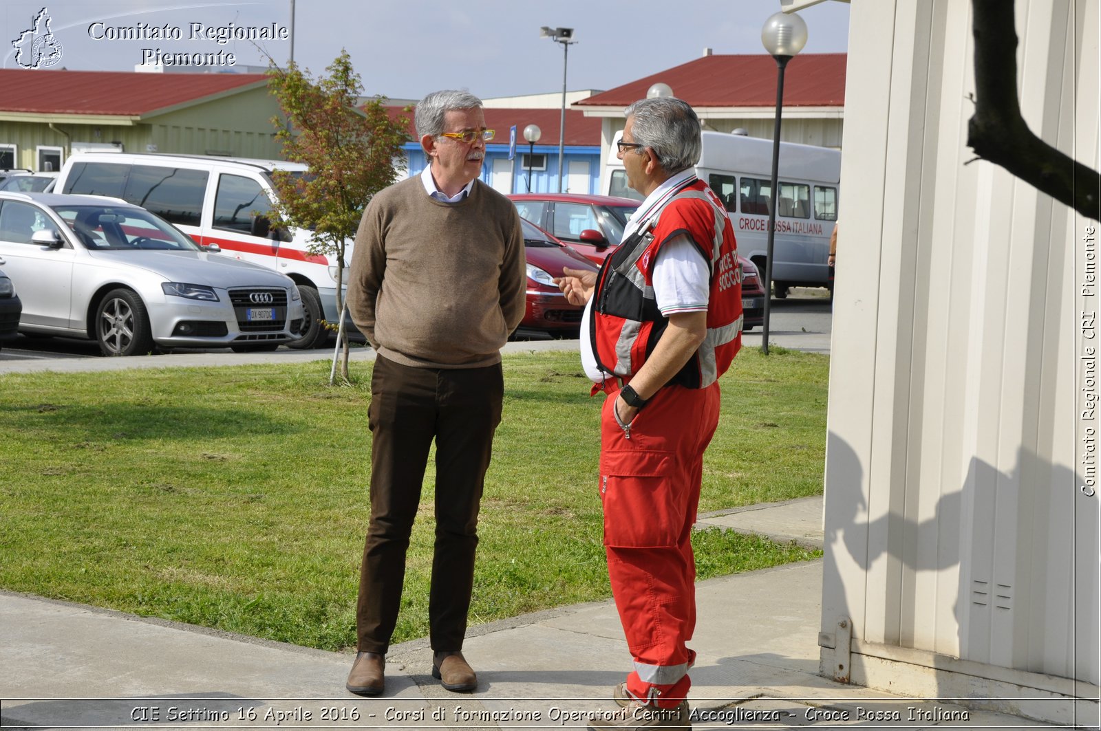 CIE Settimo 16 Aprile 2016 - Corsi di Formazione Operatori Centri Accoglienza - Croce Rossa Italiana- Comitato Regionale del Piemonte