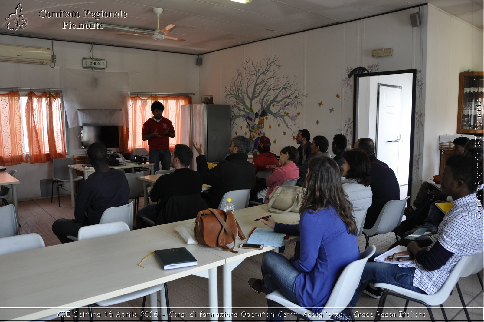 CIE Settimo 16 Aprile 2016 - Corsi di Formazione Operatori Centri Accoglienza - Croce Rossa Italiana- Comitato Regionale del Piemonte